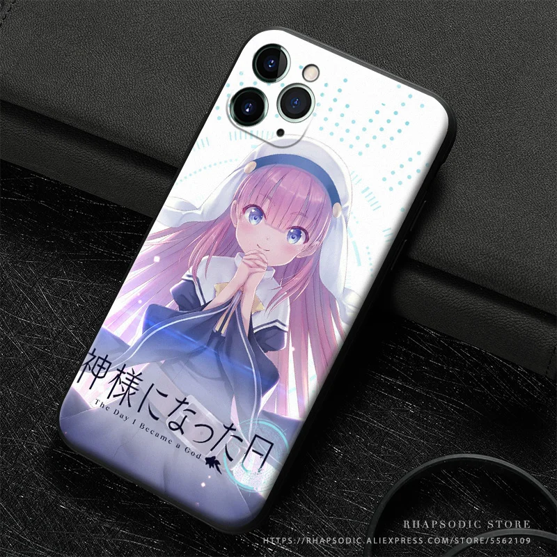 kamisama ni natta hi hina anime soft silicone tpu phone case cover shell for iphone se 6 6s 7 8 plus x xr xs 11 12 mini pro max free global shipping