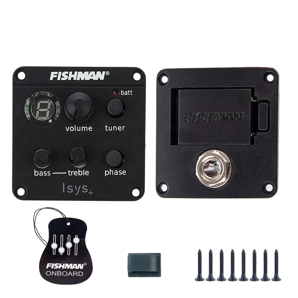 

Guitar Pickups Piezo Pickup Acoustic Guitar Vibration Pickup Preamps EQ Tuner ISYS For Acoustic Guitar Blend 301 Black