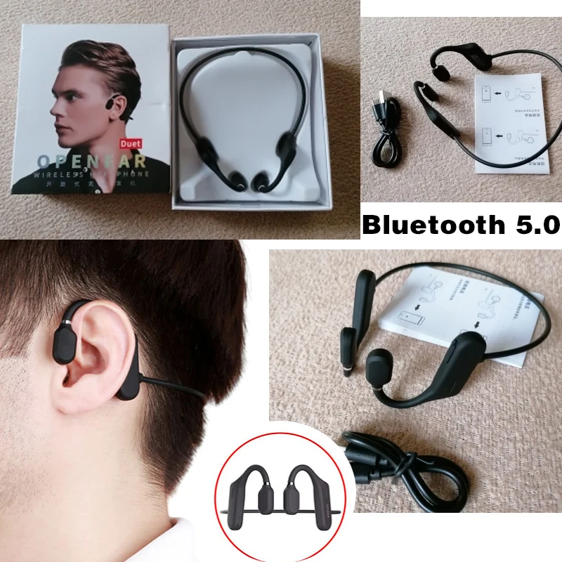 Наушники с костной проводимостью Bluetooth 5 0 беспроводные наушники-вкладыши
