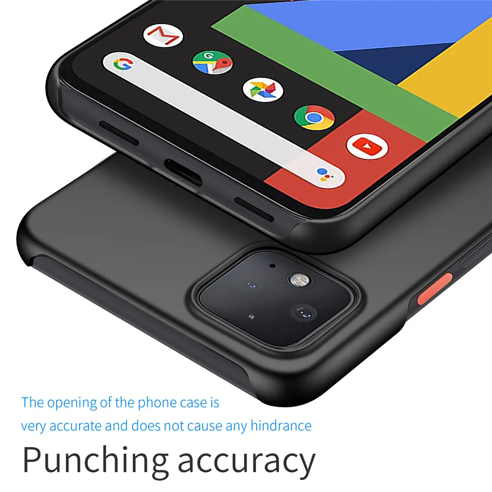 Для Google Pixel XL 2 2XL 3 3A 3AXL 3XL 4 4XL чехол ультратонкий минималистичный тонкий защитный