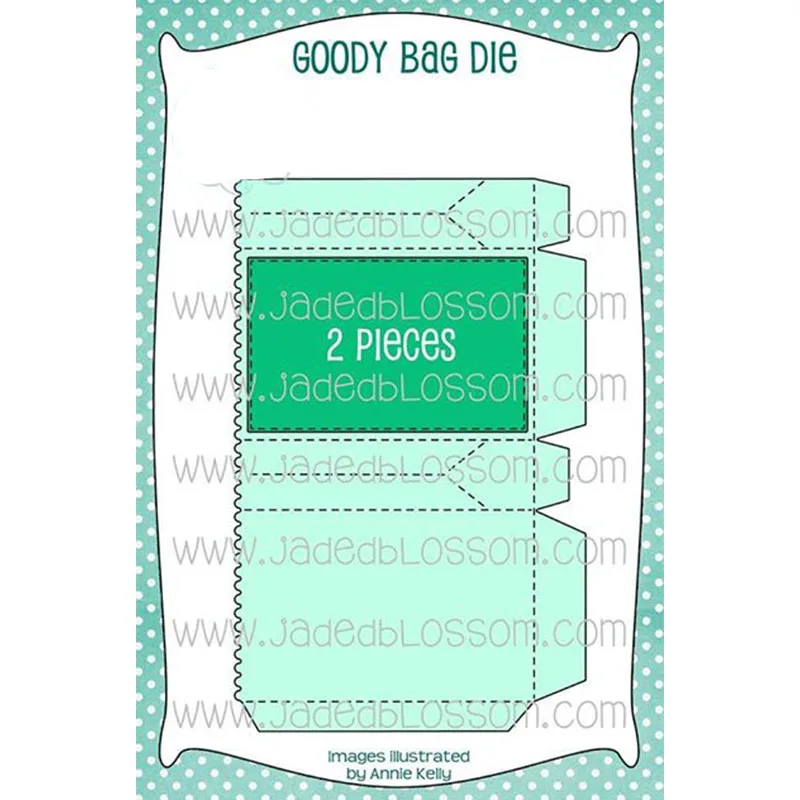 

Новое поступление 2021, металлический режущий штамп Goody Bag, ремесло для скрапбукинга, декора, «сделай сам», форма для ножа, лезвие, перфоратор, т...