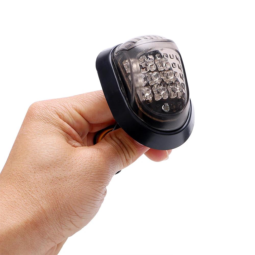 12V 9LED сигнала поворота светильник индикаторы для мотоцикла мигалка пара Piranha