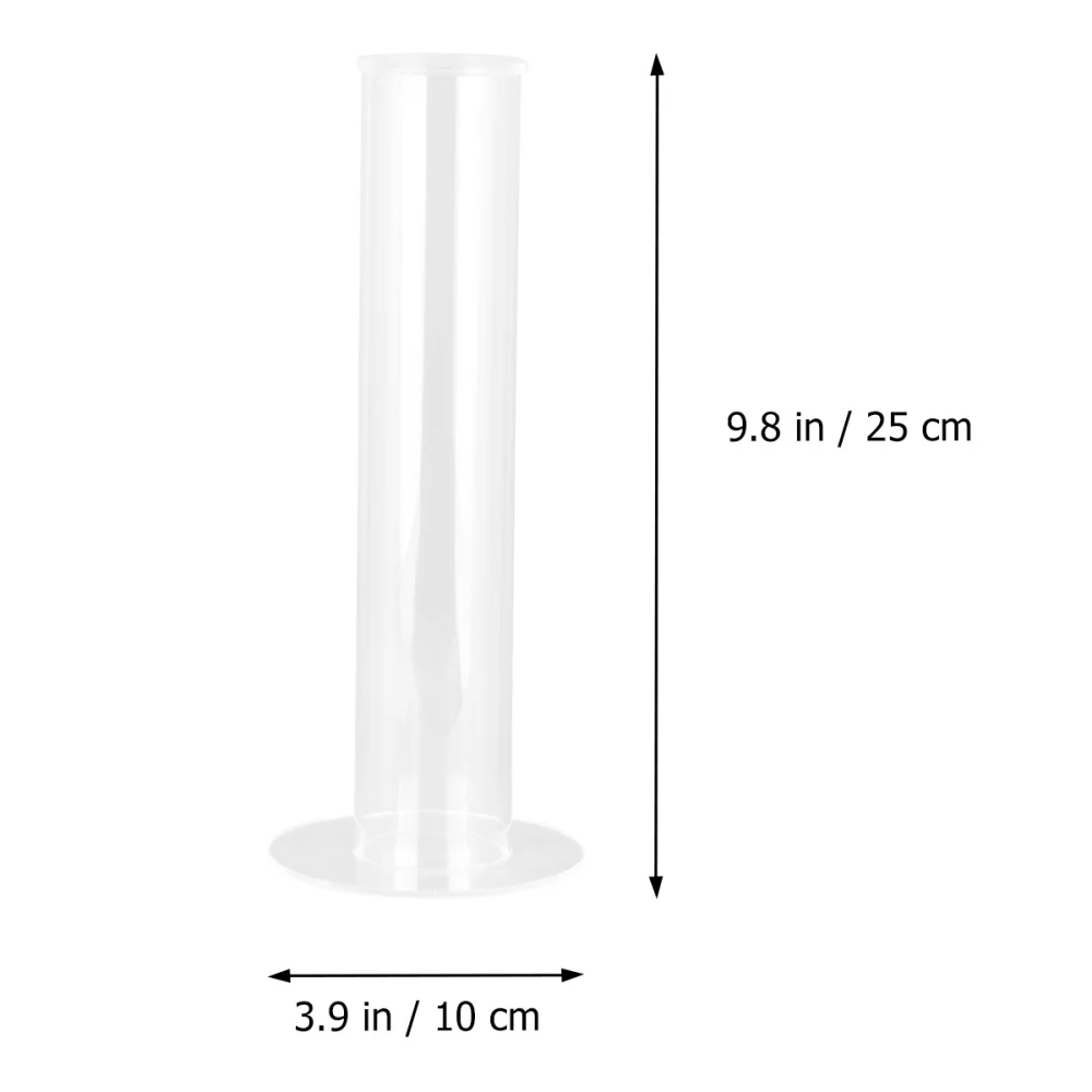 

Cylinder Shape Vertical Hair Band Hair Clasp Storage Rack Jewelry Bracelet Display Stand Display Organizer Holder (Transparent-1