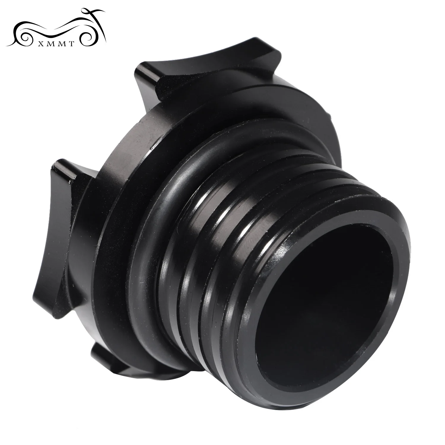 Motorcycle Black CNC Cross Fuel Gas Tank Cap Reservoir For Harley Road king Sportster Heritage Softail Dyna Models 96-Up |