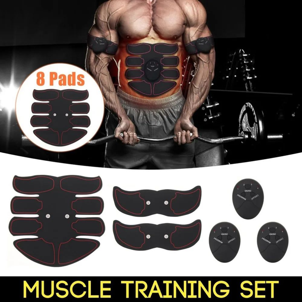 

2020 Fat Burning Muscle Strengthen Device Intelligent Abdomen Training Massager Body Building Patch Abdominal Exercise Machine