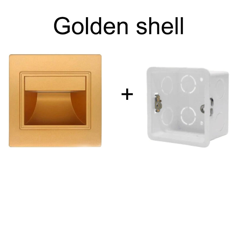 Настенный светильник лестницы настенный светодиодный 3 Вт + лампы ступенчатый