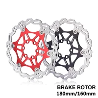 bicycle brake floating rotor 160mm 180mm 7075 al stainless steel 6 7 inches disc for mountain road cx bike bicycle parts