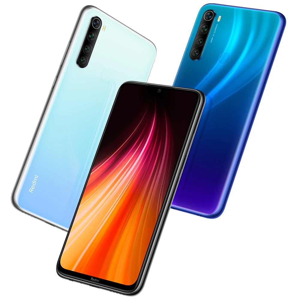 Смартфон Xiaomi Redmi Note 8 3 ГБ 32 48 МП 4 камеры Snapdragon 665 4000 мАч 18 Вт QC 0 | Мобильные телефоны