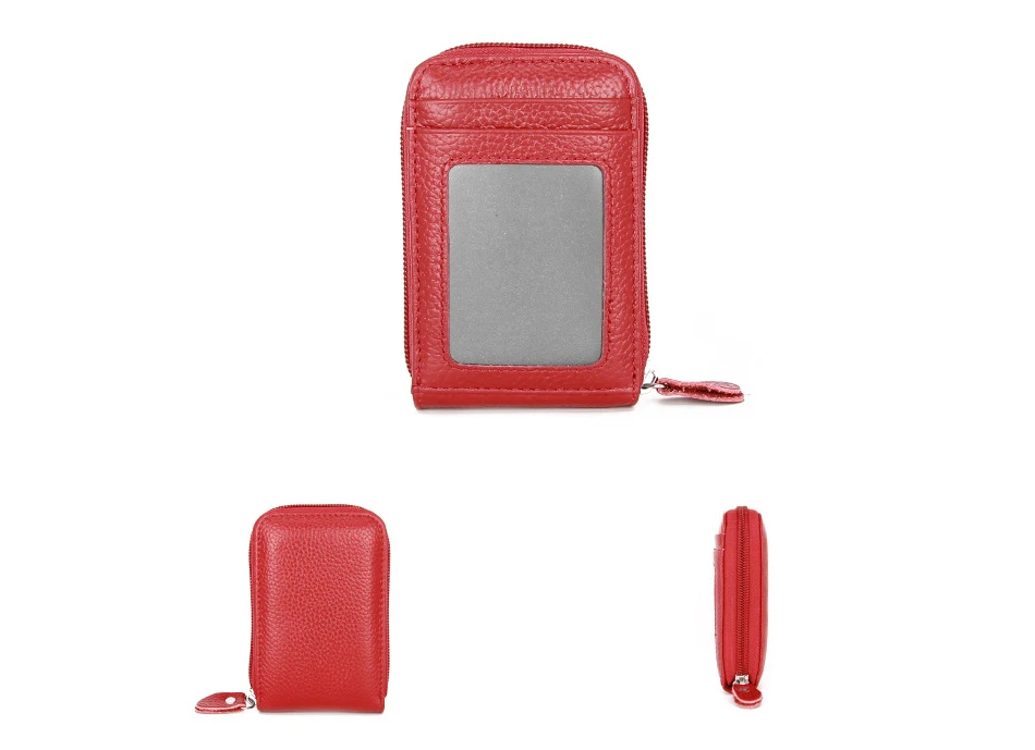 Herald модный качественный кошелек из натуральной кожи RFID для женщин, женский кошелек из коровьей кожи, сумка для кредитных карт, ID, паспорта, карт, кошелек