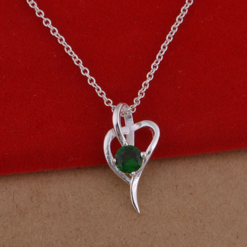 Модное ожерелье цепочки Стразы с кристаллами в форме сердца кулоном ювелирные