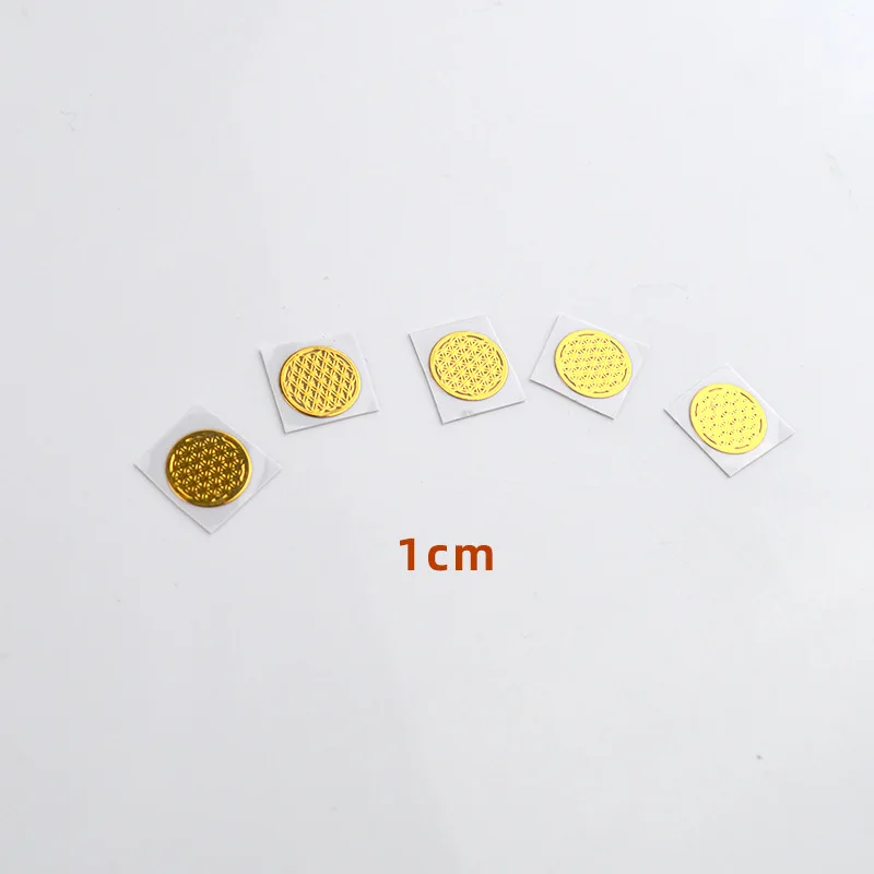 Священная Геометрическая медная наклейка оргонит цветок жизни энергетическая