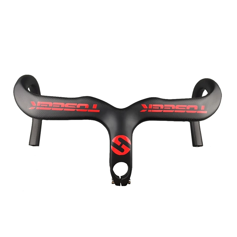 Сверхлегкий Руль TOSEEK для горного велосипеда полностью углеродный матовый руль