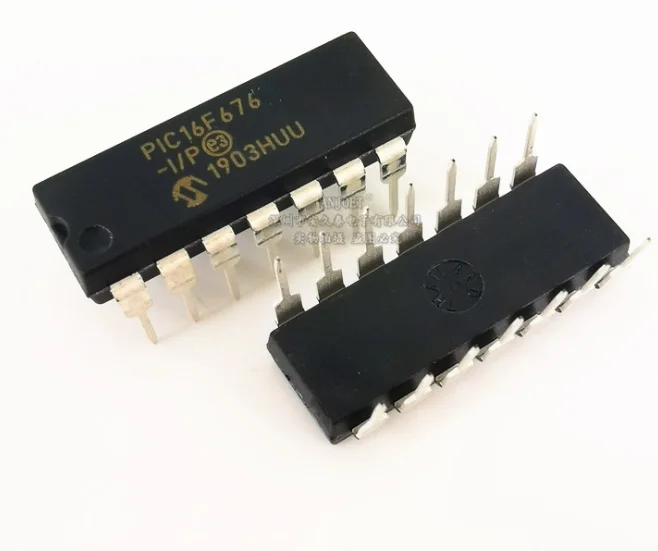 

Mxy 2 шт./лот Φ/P DIP14 PIC16F676 DIP PIC16F676-I DIP-14