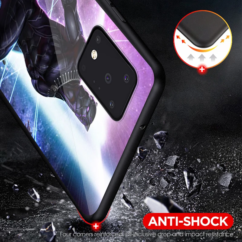 

Marvel Cool Panther For Samsung Note 20 10 8 9 M02 M31 S M60S M40 M30 M21 M20 M10 S Ultra Pro Plus Black Phone Case