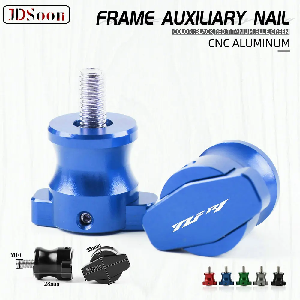 

JDSOON Motorcycle CNC Frame Stands 6MM Screws Sliders Swingarm Spools Slider M6 For YAMAHA YZF-R3 YZFR3 YZF R3