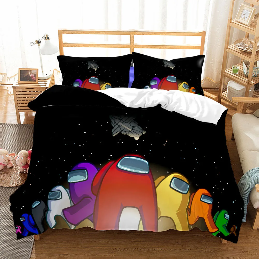Juego de fundas de edred&oacute;n para ni&ntilde;os, ropa de cama individual, Queen, US Twin, King Size, UK-4