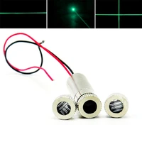 10mw 515nm 520nm green dot line cross focusable laser diode module indoor outdoor led light