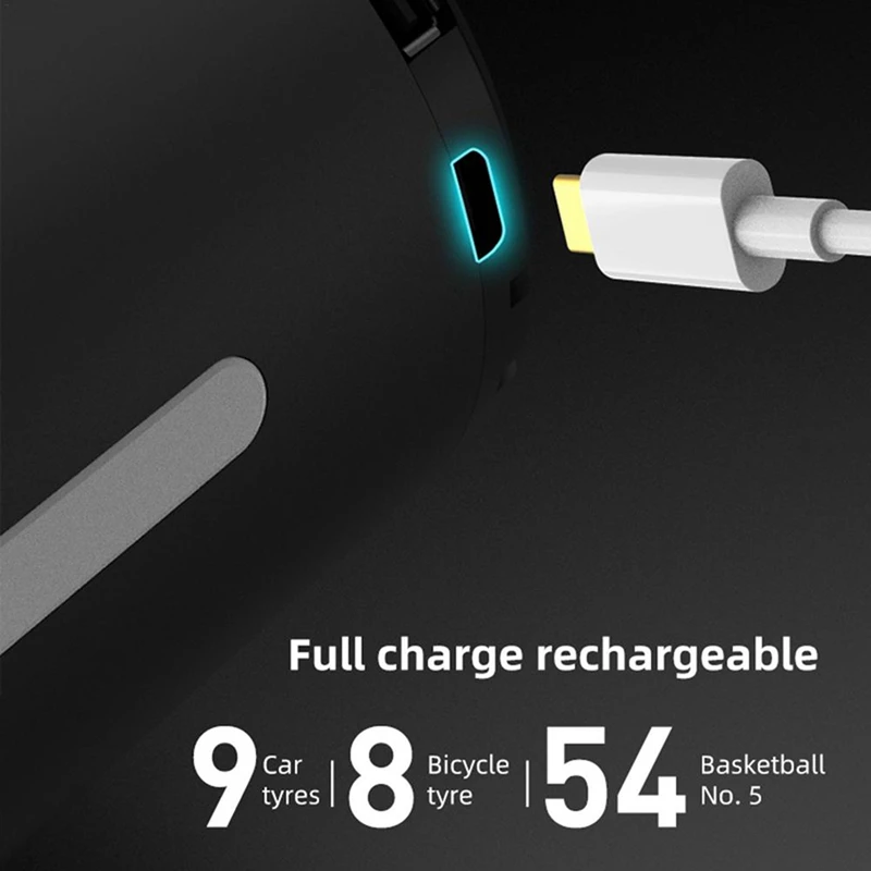 Precio Bomba De Aire Inalámbrica N8, Compresor De Aire Portátil, Inflador De Neumáticos Con Pantalla LCD De Contacto Inteligente, Para Coches