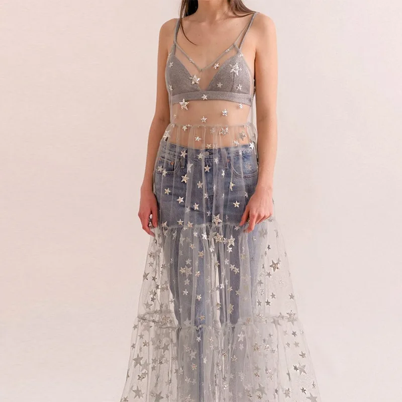 Прозрачное платье прозрачное длинное красное черное золотое синее Vestidos