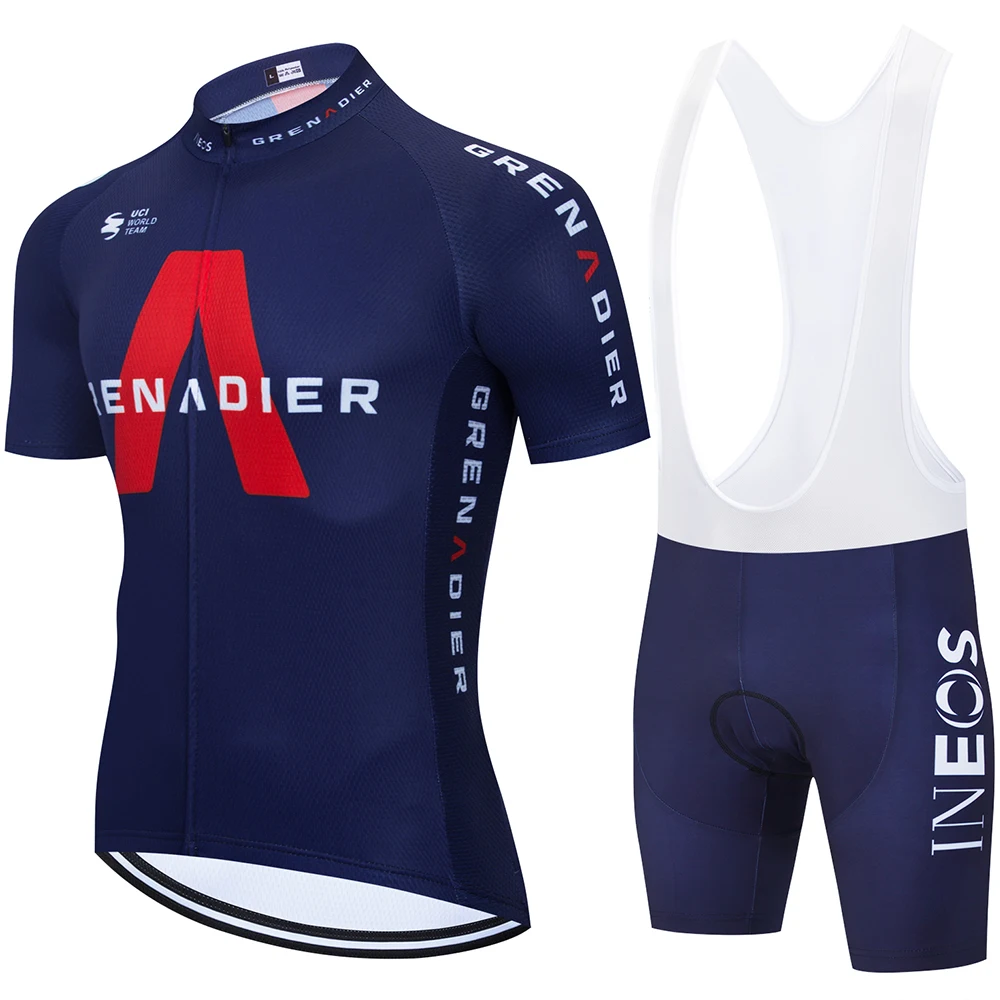 

2022 grenadier Team INEOS Cycling jersey men ropa bicicleta hombre Summer Bike Jersey mens cycling jersey set