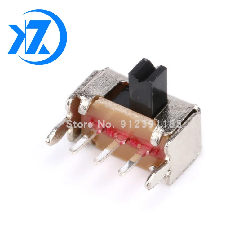 10Pcs SK12D07 SK12D07VG3 SK12D07VG4 SK12D07VG5 mini Slide Switch 3pin 2 Position 1P2T SPDT High quality toggle switch Handle:3MM |