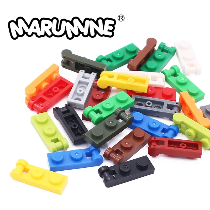 

Marumine Plate Modified 1x2 With Bar Handle On End Closed Ends 60478 Building Blocks Parts DIY Educational Classic Brand Toys
