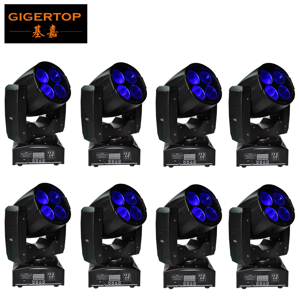 

HOT Sell 4x10W LED Beam Moving Head Light Super Beam Moving Head DMX512 Sound active Master/slave Stand alone DJ lighting