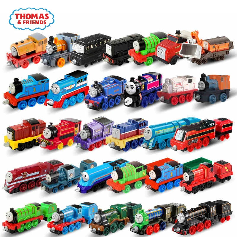 Оригинальные игрушки для поездов Thomas and Friends мальчиков тренировочные 1:43 детей
