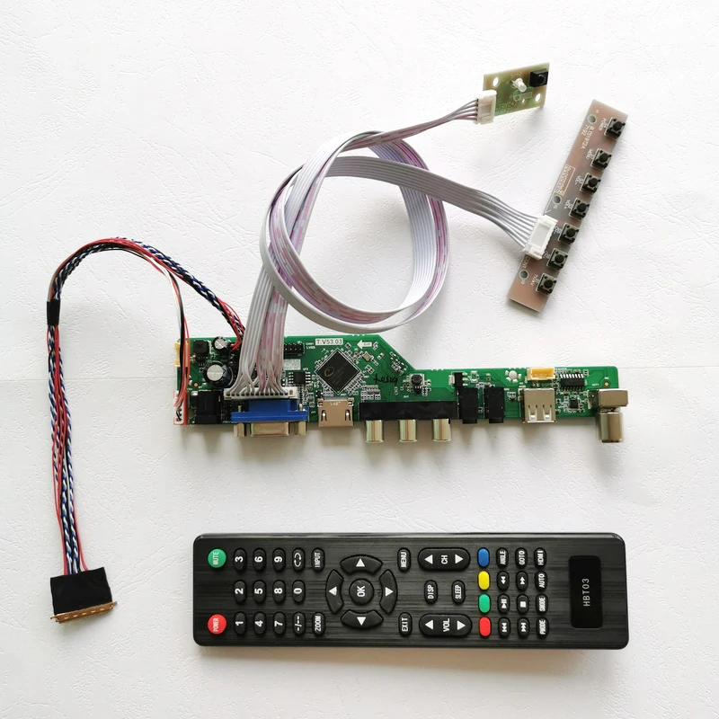 Светодиодная панель контроллера экрана для B133XTN01/B133XW01/B133XW02 VGA + аудио USB RF 13 3 &quot40Pin