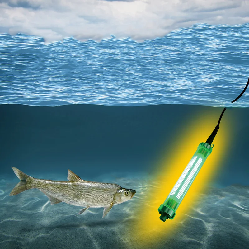 Новое поколение революционной подводная рыбалка светильник зеленый 20000 люмен