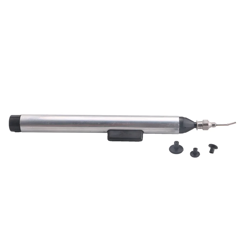 IC Vacuum Pen SMT Chip Picker Silver Hot Melt 3 Pipe for Solder Desoldering Removal Tool | Инструменты