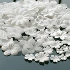 Кружевные Аппликации для свадебного платья, с 3d-цветами, 50 шт.