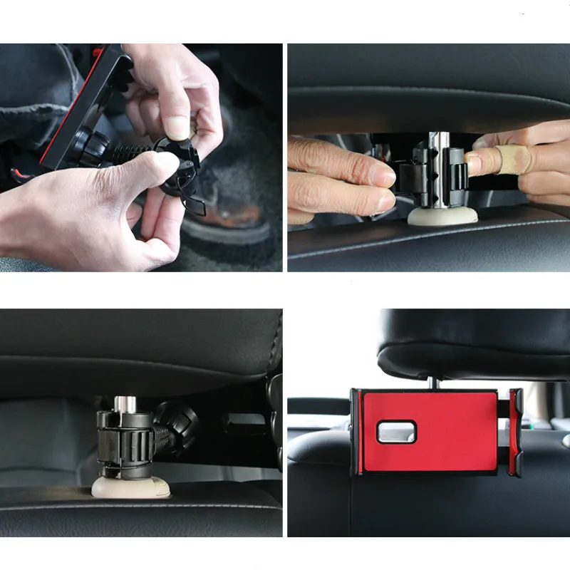 For 4-11 Inch Tablet Adjustable Car Stand Holder for IPAD Accessories Universal Seat Back Bracket | Компьютеры и офис