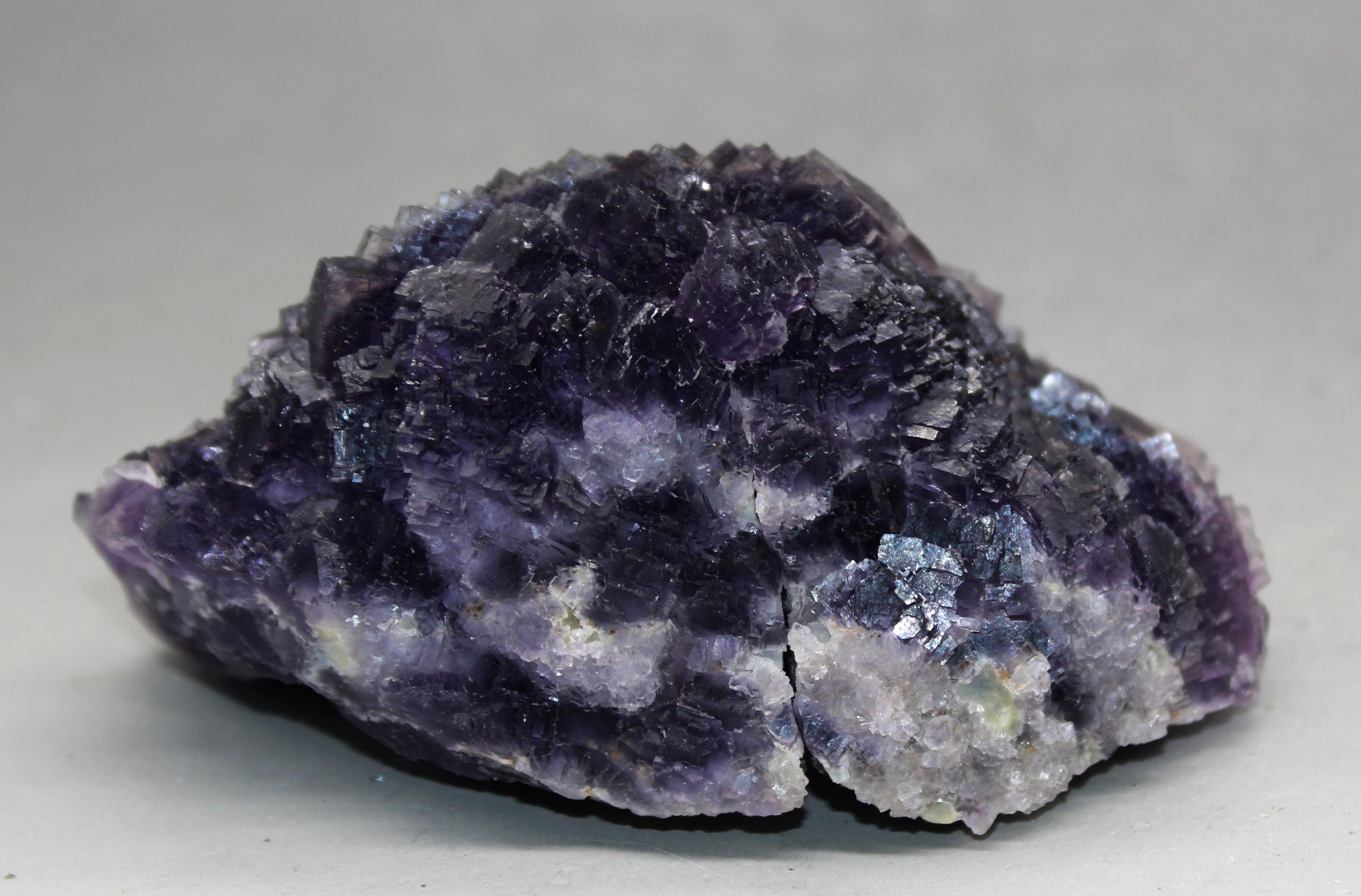 Новые сорта! 204 г натуральный многогранный пурпурный флюорит кластер минеральные