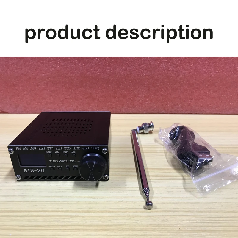 Новый Собранный SI4732/SI4735 всех диапазонов радиоприемник FM AM (MW &amp SW) боковая полоса