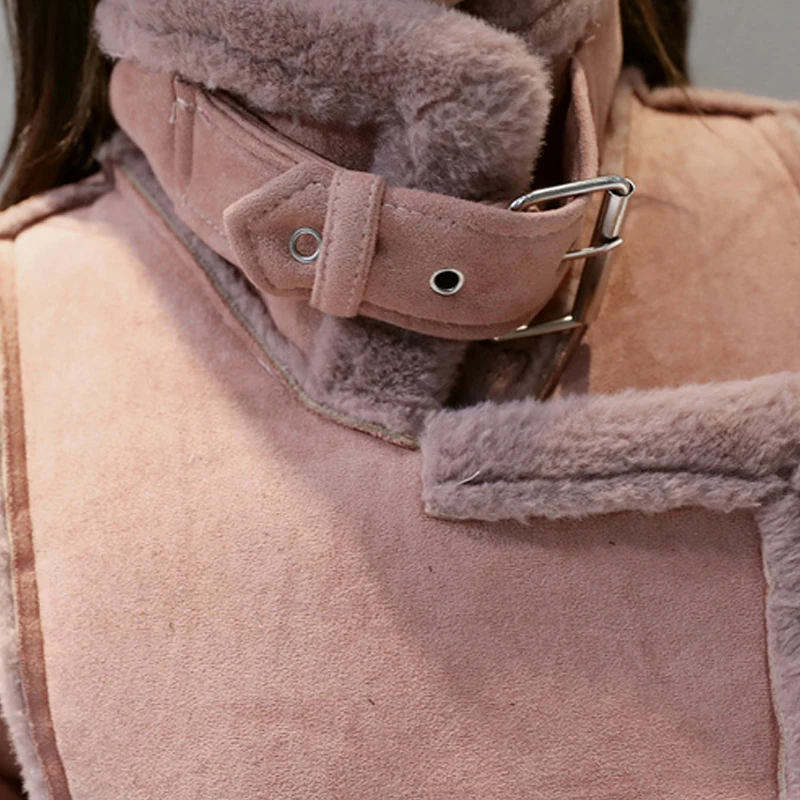 Женские зимние куртки и пальто теплое с отложным воротником подкладкой из