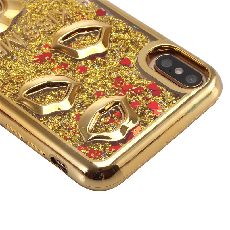 

Bling 3D Lips Dynamic Liquid Quicksand Phone Case for OPPO A3 A5 A57 A59 A83 A79 R9S R11 Plus R15 R17 Cover Free Shipping 2019