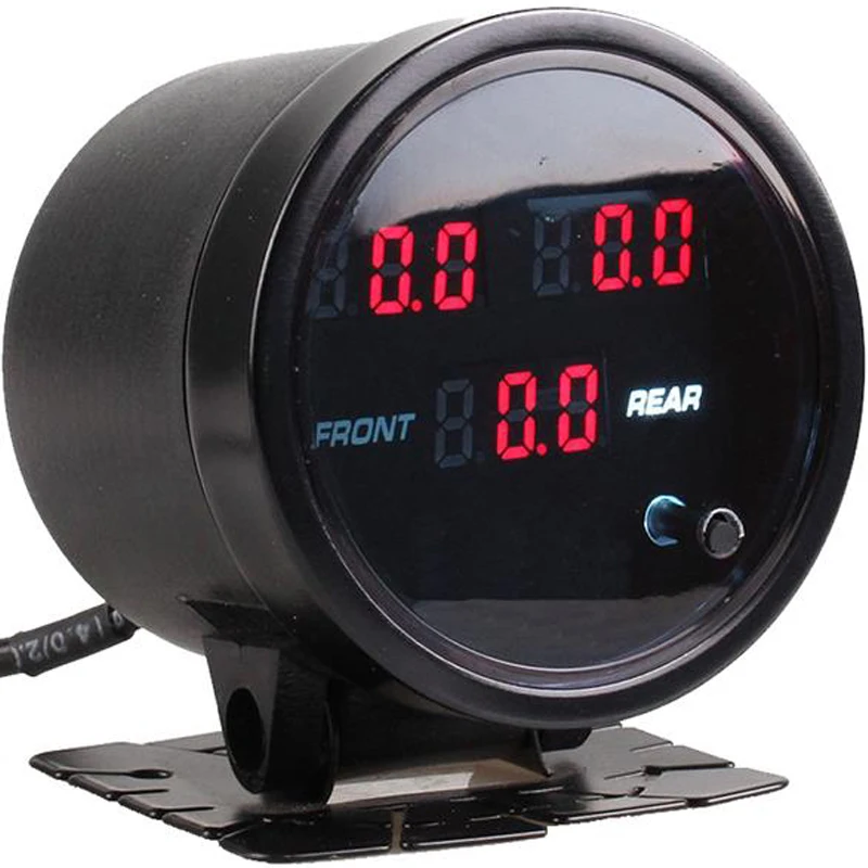 

12V Air Pressure Gauge Car Motorcycle Air PSI Meter 60mm 2.5inch Turbo boost gauge controller 5pcs 1/8NPT Electrical Sensors