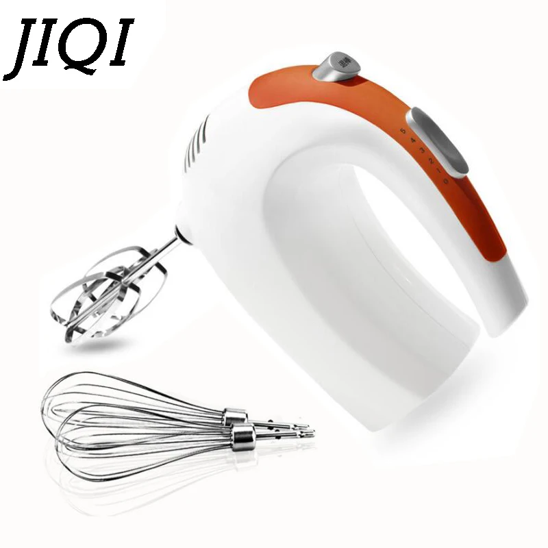 JIQI Электрический Ручной Кухонный блендер мини с венчиком для яиц миксер теста