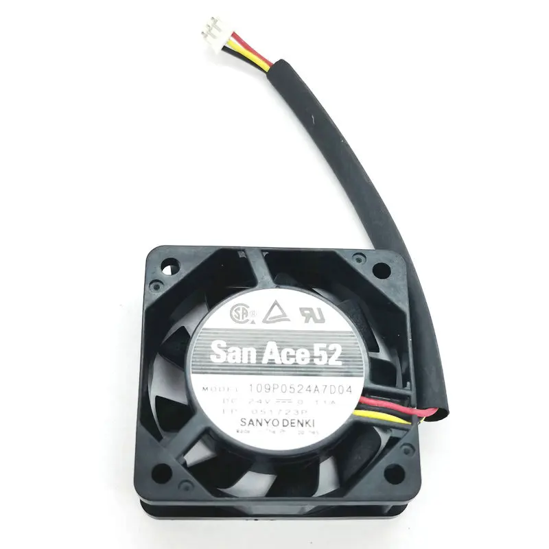 

New Original 109P0524A7D04 DC24V 0.11A 50*50*15MM 5CM Alarm Signal Inverter cooling fan 109P0524H7D03