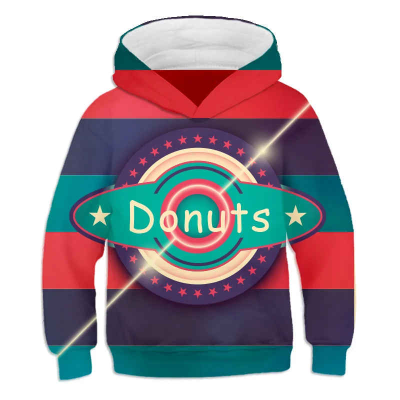 

Animal Rabbit Graphic 3D Print 4-14T Simple Hoodies Boys Girls Hooded Pocket Children Korean Style Fashion Casual Outerwear