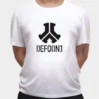 Defqon.1 Q-Dance, мужские размеры, Женская белая футболка, 4xl 5xl, Прямая поставка, мужская летняя футболка, белые топы sbz4089