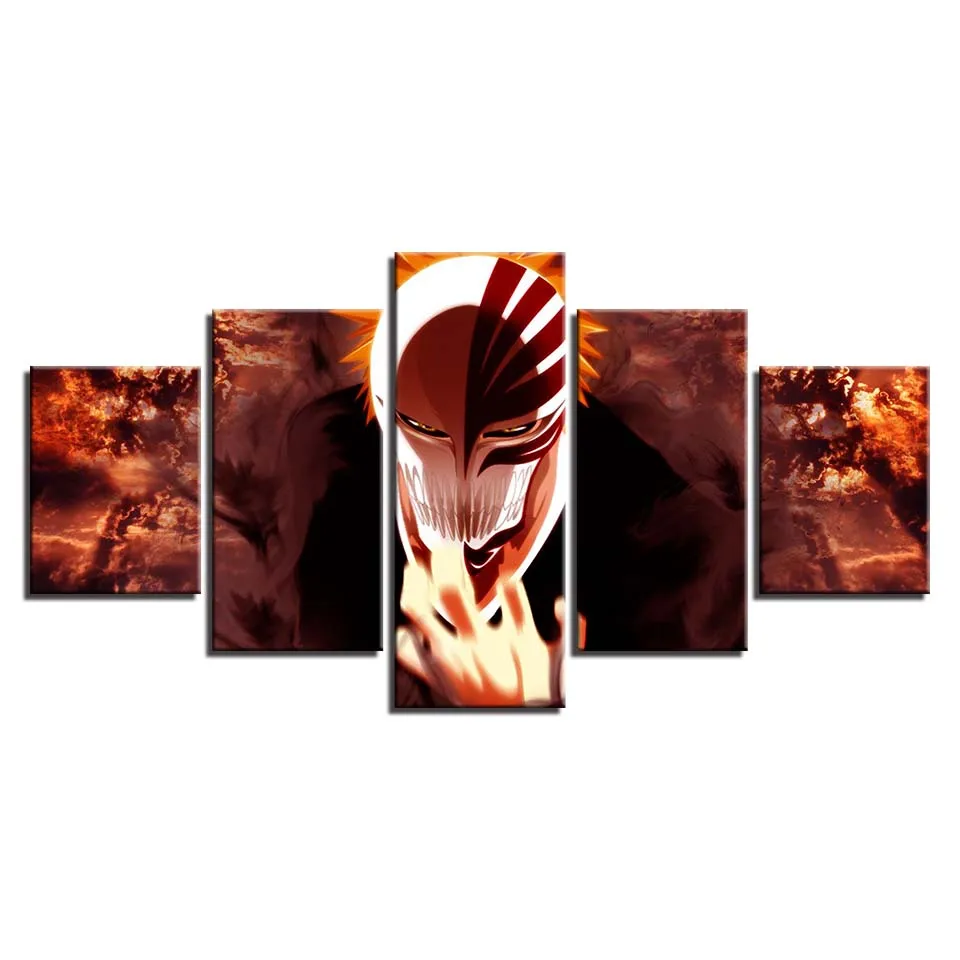 

Home Art Posters Anime Scenery HD 5 Pieces Decoration for Room Decor Posters Wall Art Wall Paintings Home Decor Anime Poster