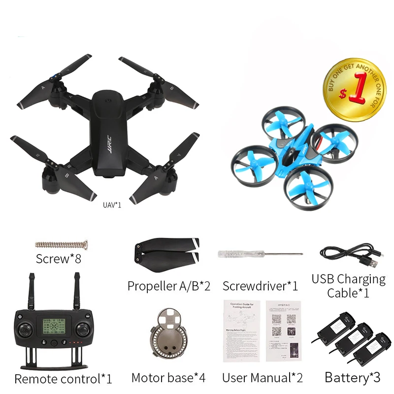 black 3B with H36 JJRC H78G 5G WiFi FPV 1080P широкоугольная HD камера gps двойной режим позиционирования складной Радиоуправляемый Дрон Квадрокоптер RTF Профессиональный Дрон - Цвет: black 3B with H36