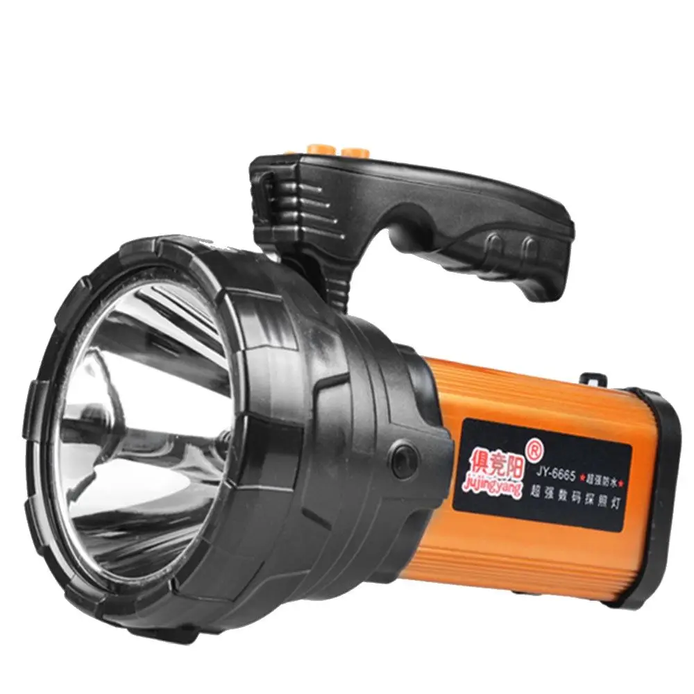 

High-brightness LED 65W flashlight portable waterproof torch USB mobile power rechargeable for walking at night, camping