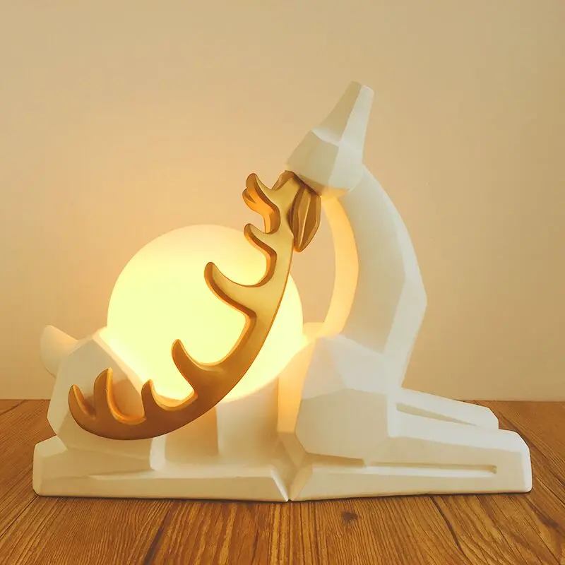 Настольная лампа в скандинавском стиле декоративный Настольный светильник из