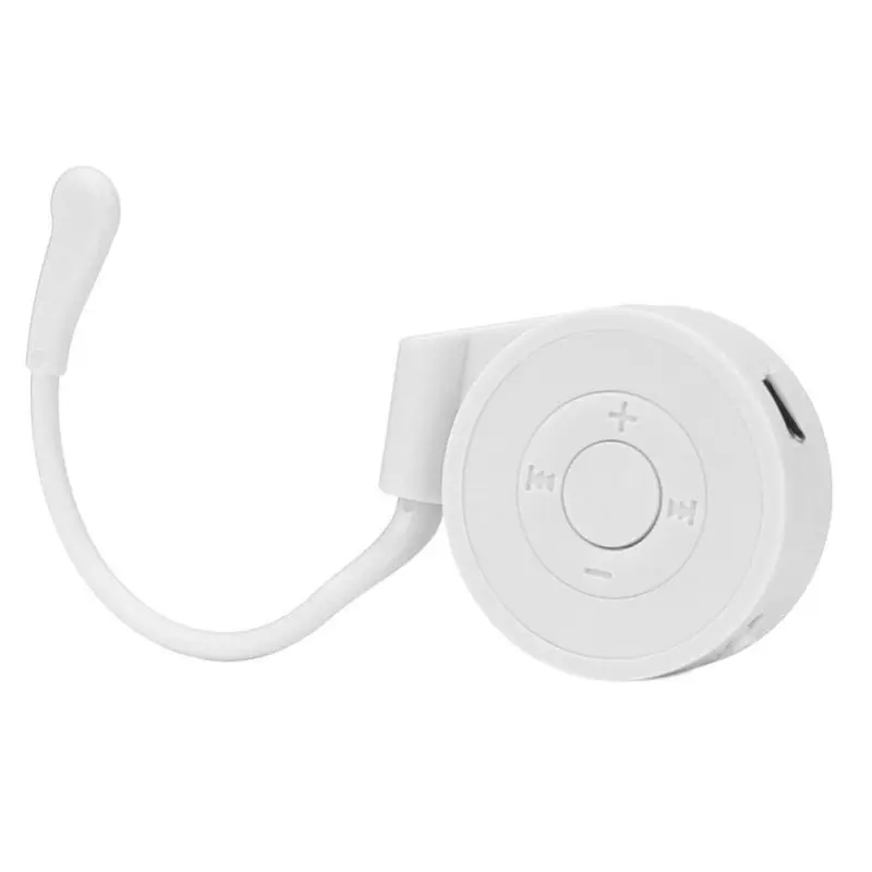 Белый Портативный Mp3 плеер мини Висячие уха mp3 плеер Музыка USB с TF кард-ридер Бег Спорт Walkman - Цвет: Белый