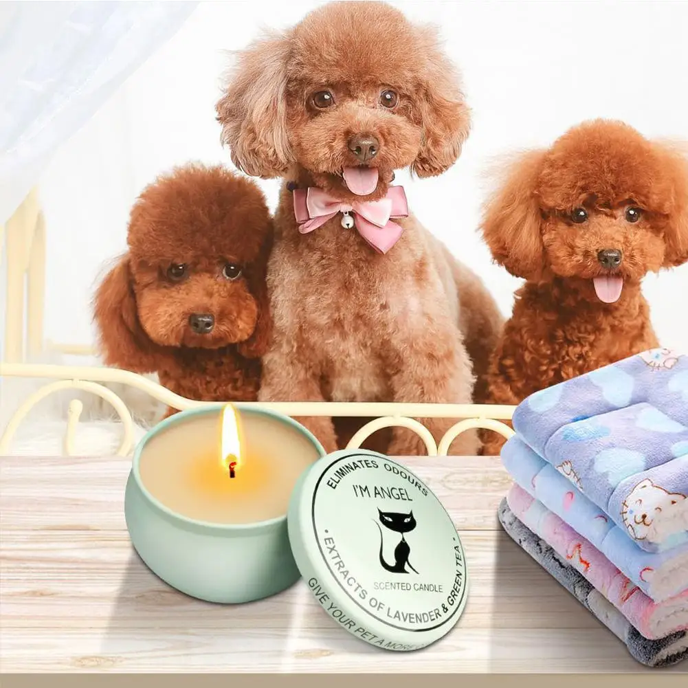 

Scented Candles Set Natural Soy Wax Candle Gift Set For Travel Tin Candles Lemon Lavender Mediterranean Fig For Aromatherapy