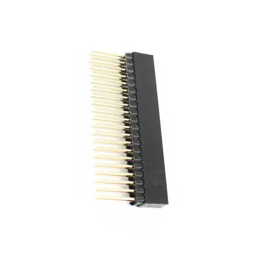 5 шт. 2 54 мм Шаг 2x20 Pin 40 женский двухрядный длинный штыревой разъем PC104 | Электронные