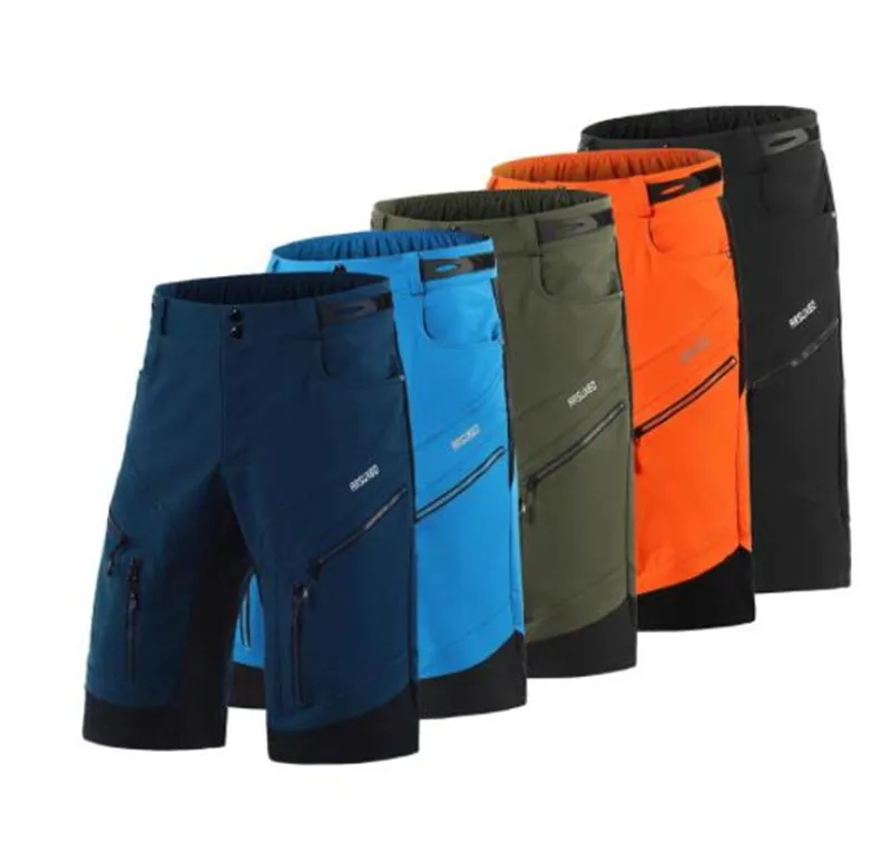 ARSUXEO DH Downhill Cycle Shorts Loose Fit Outdoor Sports MTB Men Mountain Bike Bicycle Cycling Short Pants | Спорт и развлечения